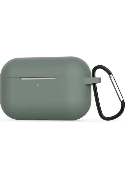 Apple Airpods Pro Silikon Kılıf Yeşil