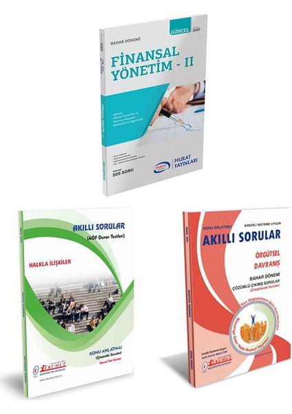 AÖF Havacılık Bölümü 3. Sınıf 6. Yarıyıl Bahar Dönemi Konu Anlatımlı Soru Bankası Set