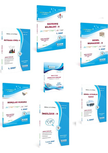 Kamu Yönetimi 1. Sınıf 2. Yarıyıl Bahar Dönemi Konu ve Çıkmış Sorular Set