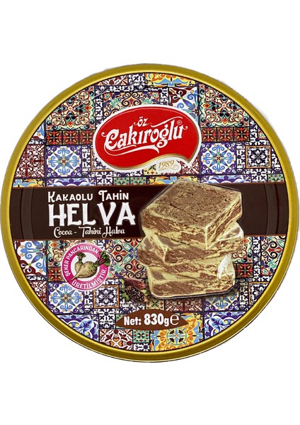 Kakaolu Tahin Helvası 830 gr