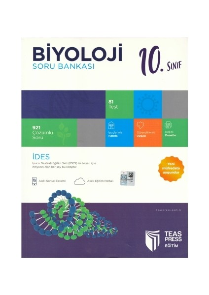 Yayınları Press Yayınları 10. Sınıf Biyoloji Soru Bankası