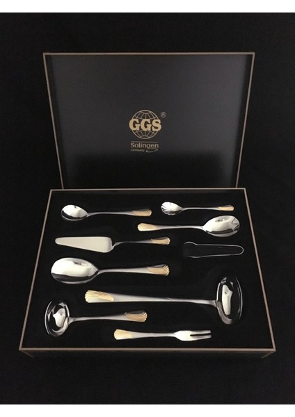 Petra Parlak Altın Ggs Solingen 96 Parça Çatal Kaşık Bıçak Takımı fırsatları