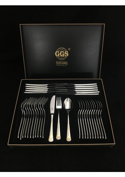 Marion Parlak Altın Solingen 96 Parça Çatal Kaşık Bıçak Seti fiyatları