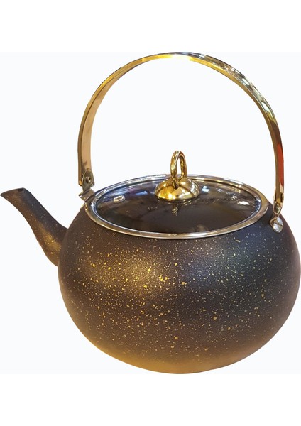 Granit Küre Bitki Çayı Demliği Xl 3 Litre