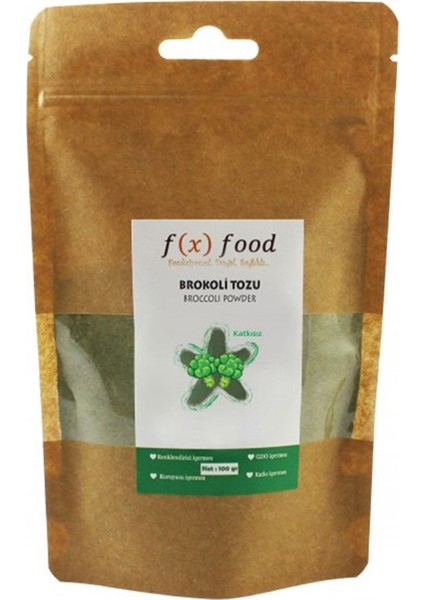 Kurutulmuş Brokoli Tozu 100 gr