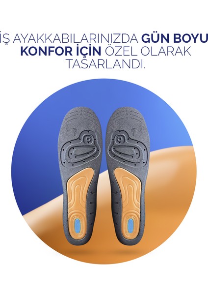 Gel Aktiv Tabanlık, Erkek - İş İçin