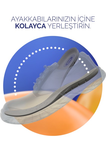 Gel Aktiv Tabanlık, Erkek - İş İçin