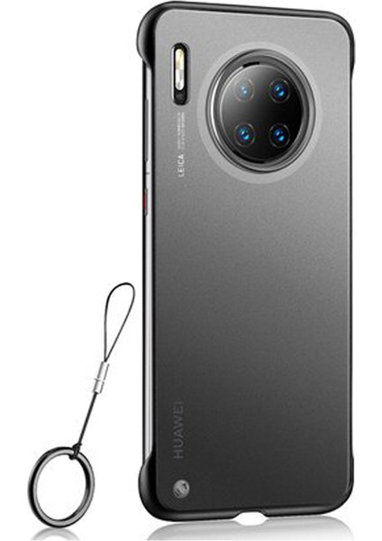 Huawei Mate 30 Frameless Serisi Sert Rubber Kılıf Siyah