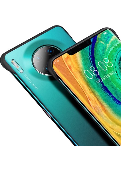 Huawei Mate 30 Frameless Serisi Sert Rubber Kılıf Siyah