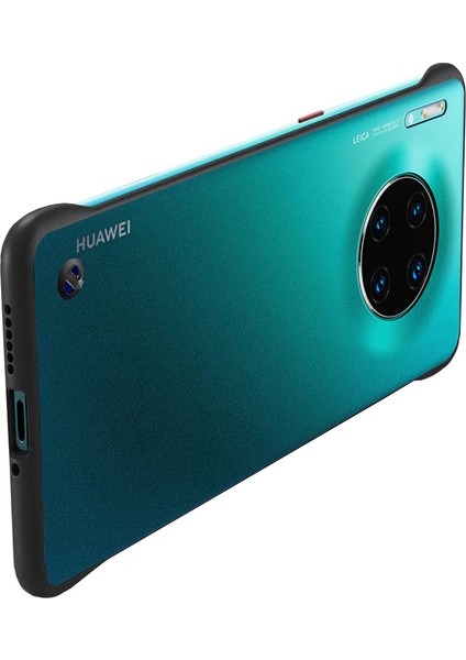 Huawei Mate 30 Frameless Serisi Sert Rubber Kılıf Siyah