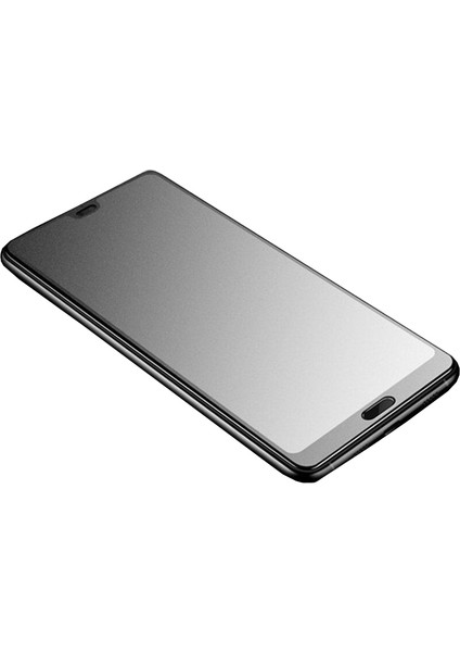 OnePlus 7 Tam Kaplayan Çerçeveli Tempered Ekran Koruyucu Mat Siyah