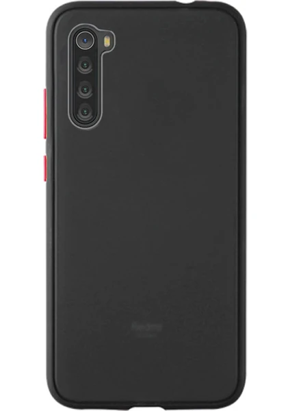 Xiaomi Redmi Note 8 Bumper Tpu Serisi Sert Kılıf Siyah