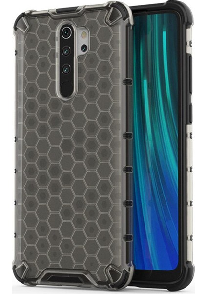 Xiaomi Redmi Note 8 Pro Ball Serisi Sert Tpu Kılıf Siyah