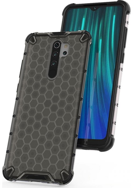 Xiaomi Redmi Note 8 Pro Ball Serisi Sert Tpu Kılıf Siyah