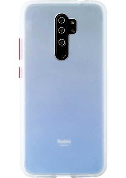 Xiaomi Redmi Note 8 Pro Bumper Tpu Serisi Sert Kılıf Beyaz