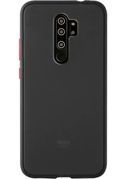 Xiaomi Redmi Note 8 Pro Bumper Tpu Serisi Sert Kılıf Siyah