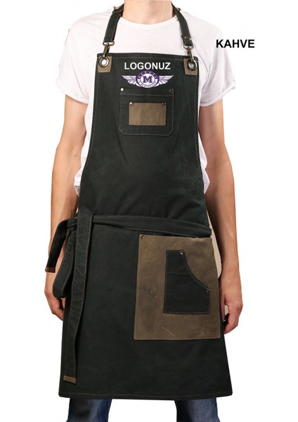 Nakışlı Boyundan Askılı Mutfak İş Önlüğü Barista Master Chef Garson Kuaför Tattoo Önlük fiyatları