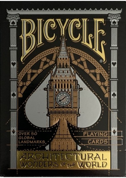 Architectural Oyun Kartı Destesi (Dünyanın Mimari Harikaları Oyun Kağıdı)