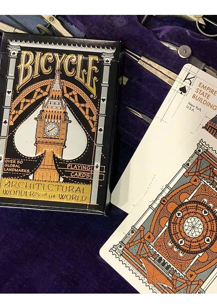 Architectural Oyun Kartı Destesi (Dünyanın Mimari Harikaları Oyun Kağıdı) fırsatları