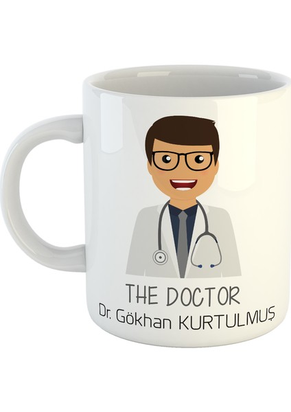Doktora İsme Özel Kupa Bardak