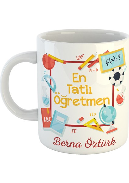 Öğretmene İsme Özel Kupa Bardak