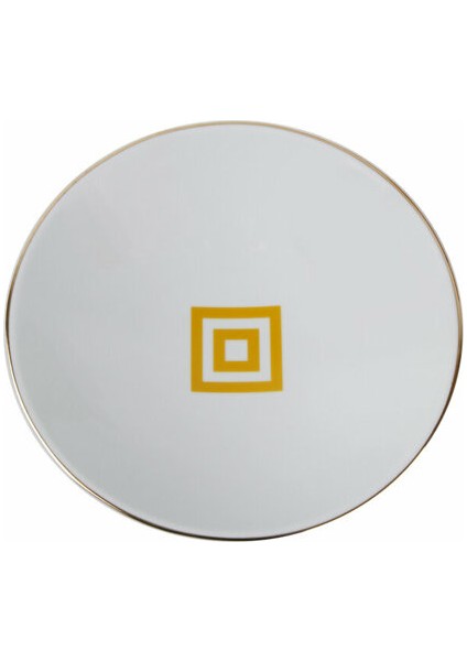 Morocco Desen4 Sarı Çukur Tabak 20 cm 04A+P021330