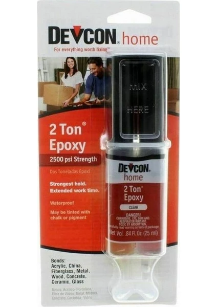 2 Ton Epoxy Şırınga 25 ml