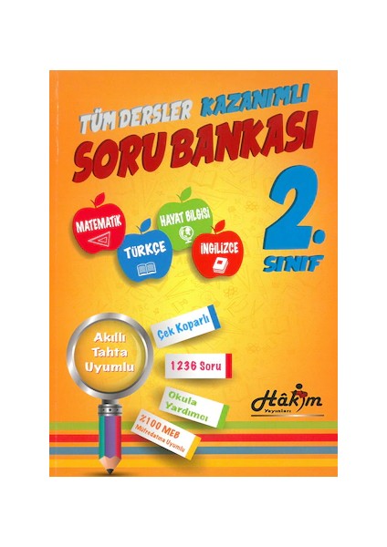 Tüm Dersler Kazanımlı 2. Sınıf Soru Bankası