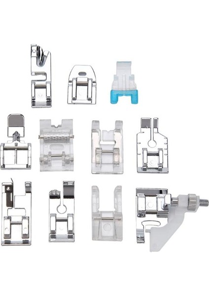 İşkur Makina 11 Parça Ev Tipi Aile Dikiş Makinesi Ayak Seti