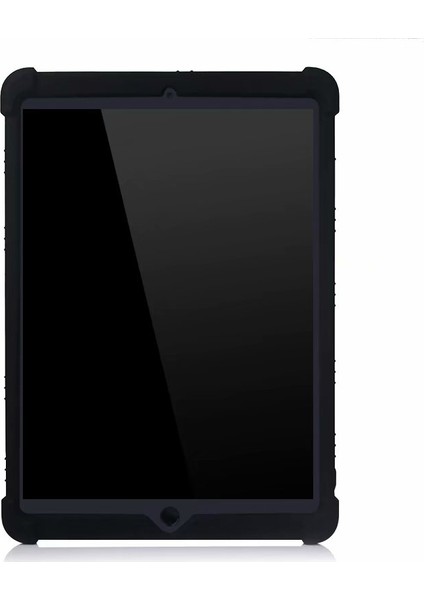 iPad Air 3.Nesil 10.5" 2019 Standlı Silikon Tablet Kılıf - Siyah fırsatları