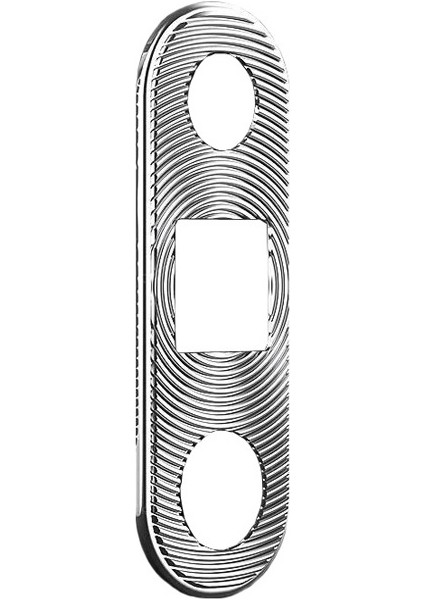 Huawei P30 Lite/Nova 4E Kamera Lens Koruma Halkası - Gümüş