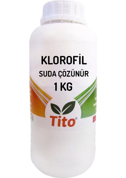Klorofil grıda Renklendiricisi Sıvı Suda Çözünür %10'lik 1 kg