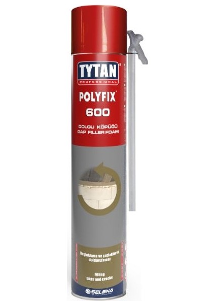 Polyfix 600 Pipetli Dolgu Köpüğü 600 gr