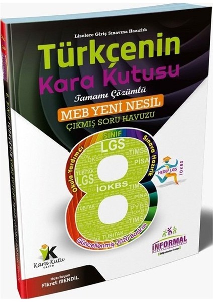 Informal Yayınları 2020 LGS Türkçenin Kara Kutusu