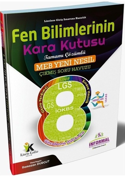 Informal Yayınları 2020 LGS Fen Bilimlerinin Kara Kutusu