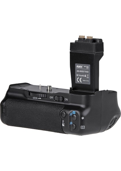 Canon Eos 700D, 650D 600D 550D Için Ayex AX-600D Battery Grip, Bg-E8