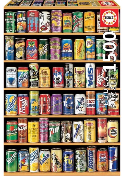 Cans 1500 Parça Puzzle No. 14446