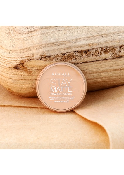 Stay Matte Pressed Powder Pudra 001-TRANSPARENT
