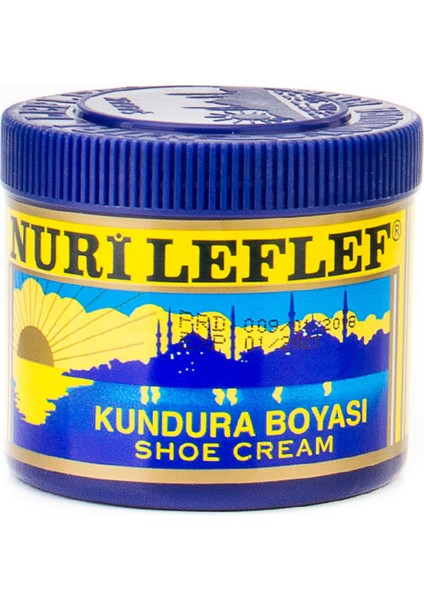 Nuri Leflef Klasik Ayakkabı Boyası Cilasız 200 ml Kahverengi