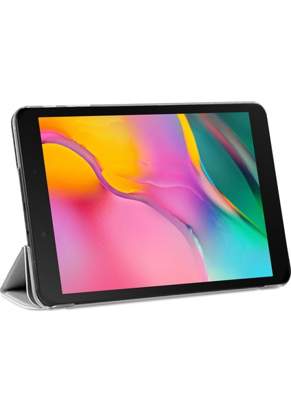 Samsung Galaxy Tab A 8'' T290 Smart Case ve Arka Kılıf Gümüş fiyatları