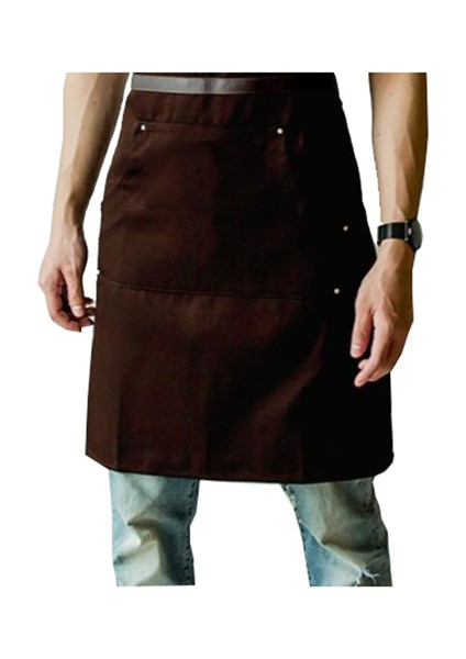 Nakışlı Belden Mutfak İş Önlüğü Barista Master Chef Garson Kuaför Tattoo Önlük