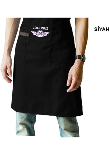 Nakışlı Belden Mutfak İş Önlüğü Barista Master Chef Garson Kuaför Tattoo Önlük fiyatları