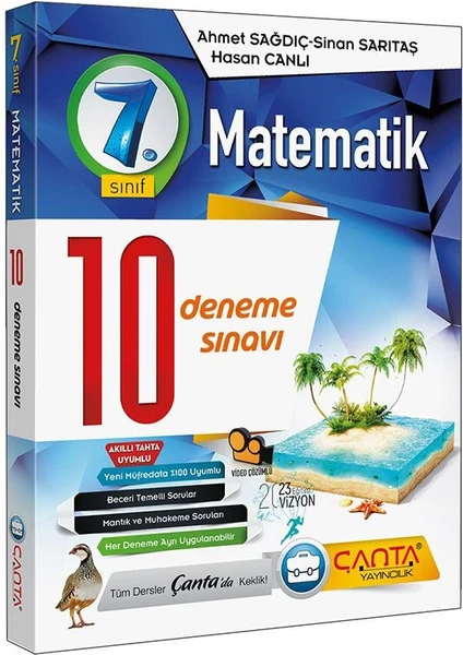 Çanta Yayınları 7. Sınıf Matematik Deneme