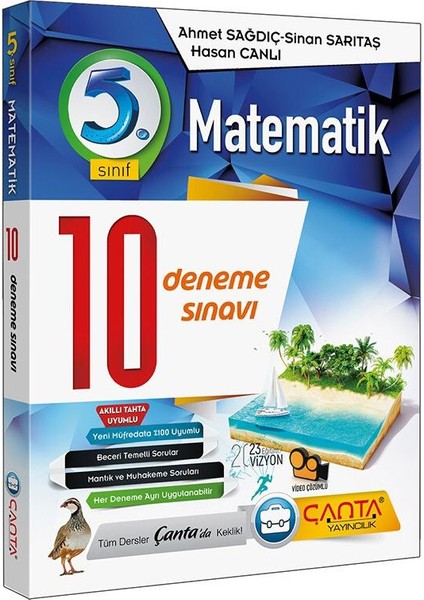 Çanta Yayınları 5. Sınıf Matematik 10.deneme Sınavı