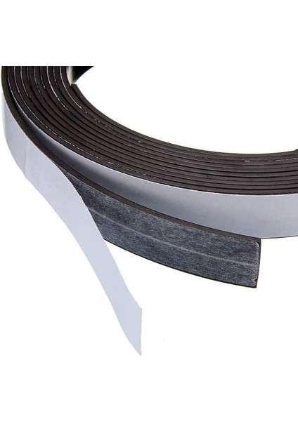 Şerit Magnet Mıknatıs - Arkası Yapışkanlı Çıkartmalı5 m