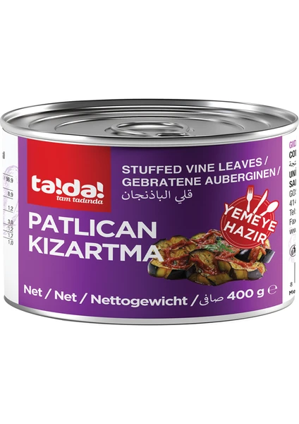 Patlıcan Kızartma Konserve 400 g