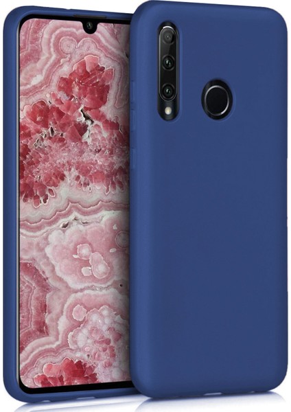 Matte Silicone Huawei Honor 20 Lite Kılıf Lacivert fiyatları