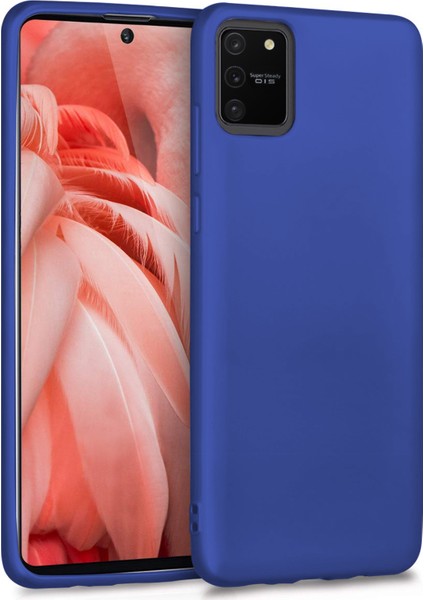 Matte Silicone Samsung Galaxy A91 Kılıf Lacivert fiyatları