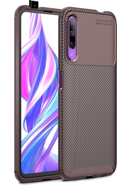 Huawei P Smart Pro Kılıf Legion Series Kahverengi