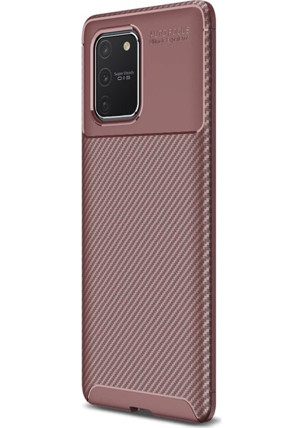 Samsung Galaxy A91 Kılıf Legion Series Kahverengi